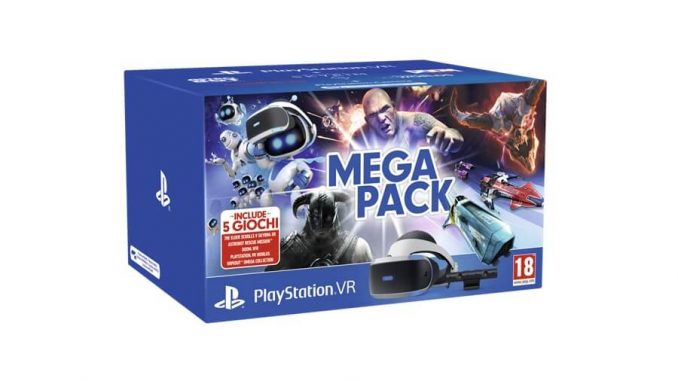 Sony lancia il Mega Pack PlayStation VR (PS VR) - Gamepare