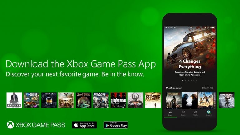 xbox game pass mobile app