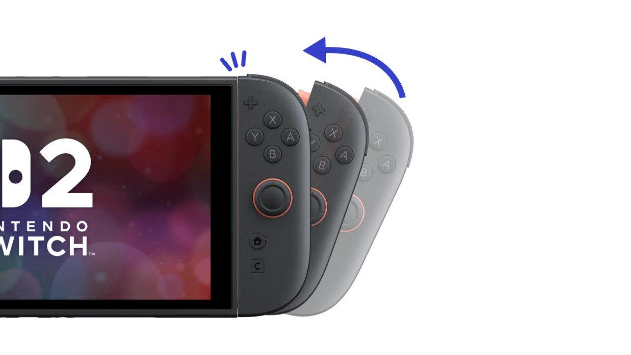 Come agganciare il joycon di Nintendo Switch 2