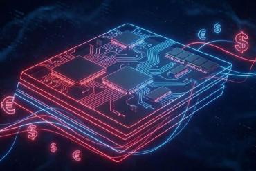 Un'immagine concettuale della nuova Nintendo Switch 2 accanto a componenti hardware come moduli RAM, riflettendo sulla sfida del prezzo di lancio.