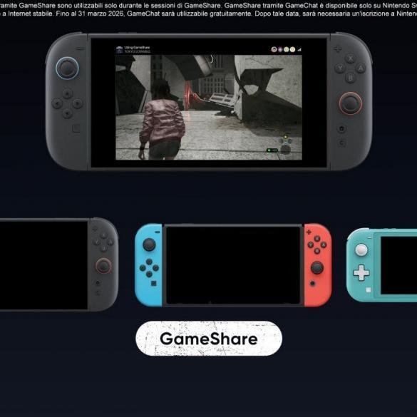 Schermata di condivisione gameshare okyo Scramble