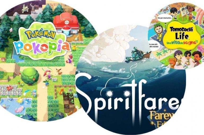 Pokémon Pokopia, Animal Crossing Switch 2 Edition, Tomodachi Life uscita.