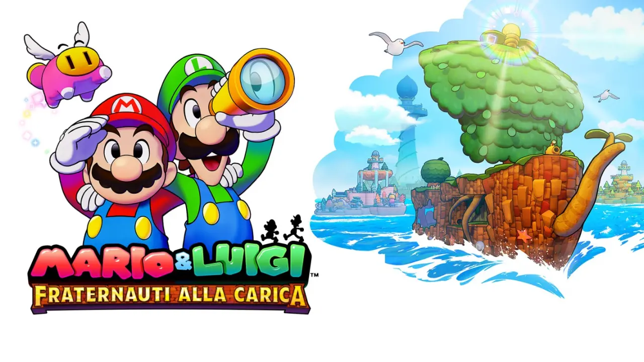 Mario e Luigi Fraternauti alla Carica Nintendo Switch